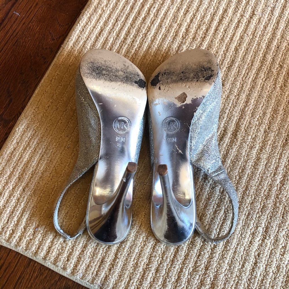 michael kors slingback heels